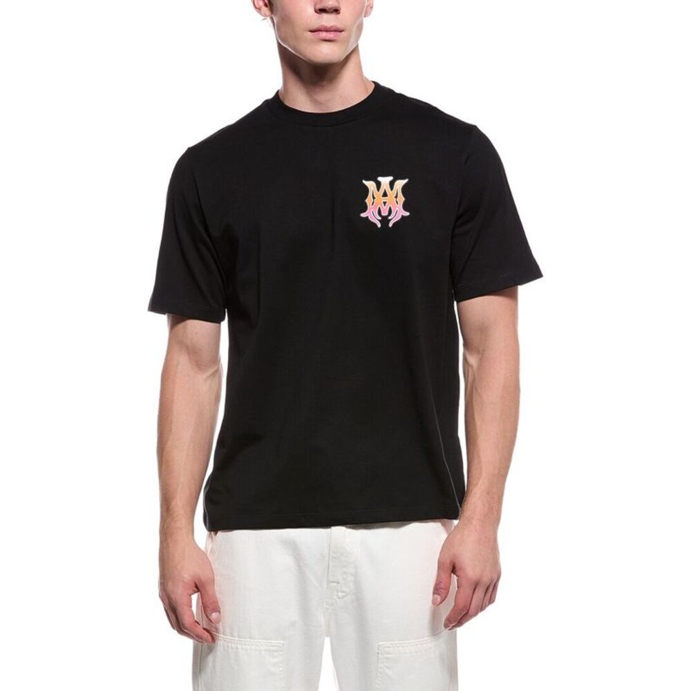 Amiri Mens  T-Shirt, Black
